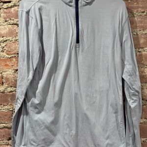 Greyson Light Gray Quarter-Zip Pullover